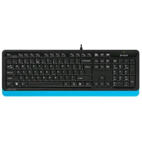 Клавиатура A4Tech Fstyler FK10 (черный/синий) фото 1